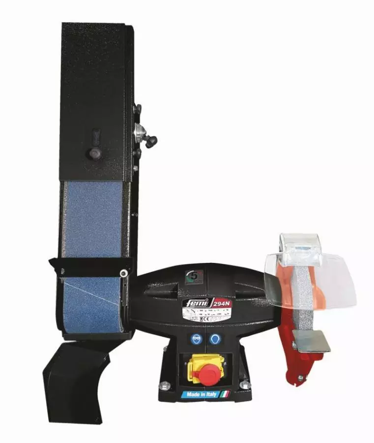 Touret/ponceuse à Bande FEMI 293N - 750W - Ø 200x25x20 Mm - 8071021 4 Touret/ponceuse à Bande FEMI 293N - 750W - Ø 200x25x20 Mm - 8071021 - Image 2