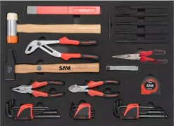 Servante 6 Tiroirs + 135 Outils De Maintenance Indus. SAM OUTILLAGE Modules Abs - 416-135SV 11 Servante 6 Tiroirs + 135 Outils De Maintenance Indus. SAM OUTILLAGE Modules Abs - 416-135SV -Outillage Soldes 416 135mz 04 1