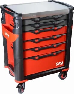 Servante Grand Volume 6 Tiroirs SAM OUTILLAGE Plateau Inox - 416 10 Servante Grand Volume 6 Tiroirs SAM OUTILLAGE Plateau Inox - 416 -Outillage Soldes 416h 01