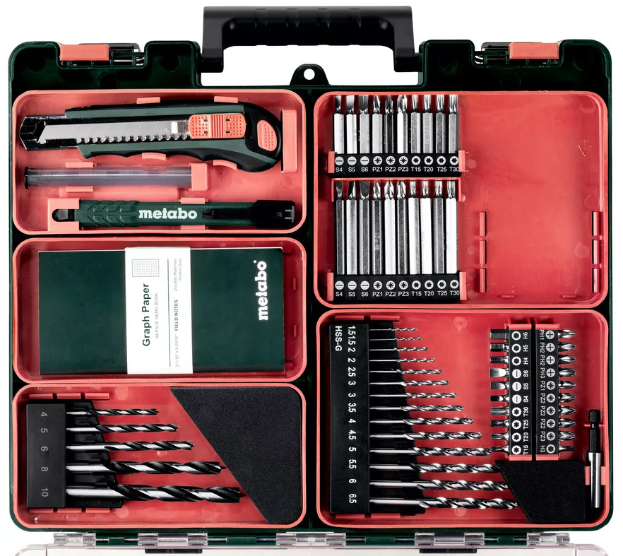 Perceuse Visseuse Sans Fil 12V Powermaxx BS Basic Set METABO - 600080880 5 Perceuse Visseuse Sans Fil 12V Powermaxx BS Basic Set METABO - 600080880 - Image 3