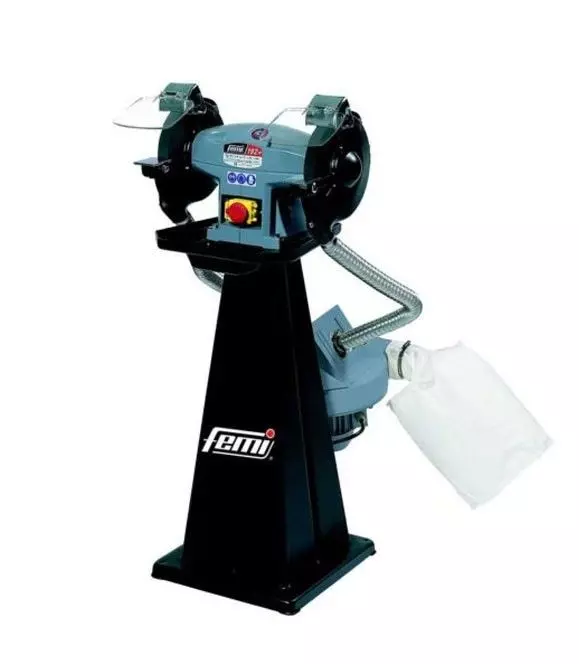 Touret FEMI 194/M EVO - 1500 W Triphasé - Ø 250x35x25 Mm - Avec Meules - 8003932 3 Touret FEMI 194/M EVO - 1500 W Triphasé - Ø 250x35x25 Mm - Avec Meules - 8003932