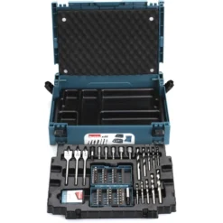 Coffret Ensemble D'accessoires MAKITA 66 Pièces En Coffret MAK-PAC - B-43044