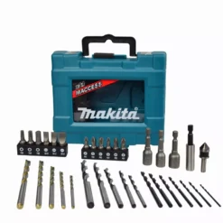 Coffret 34 Accessoires Perçage-vissage Maccess MAKITA - D-36980 -Outillage Soldes AEA15012 1