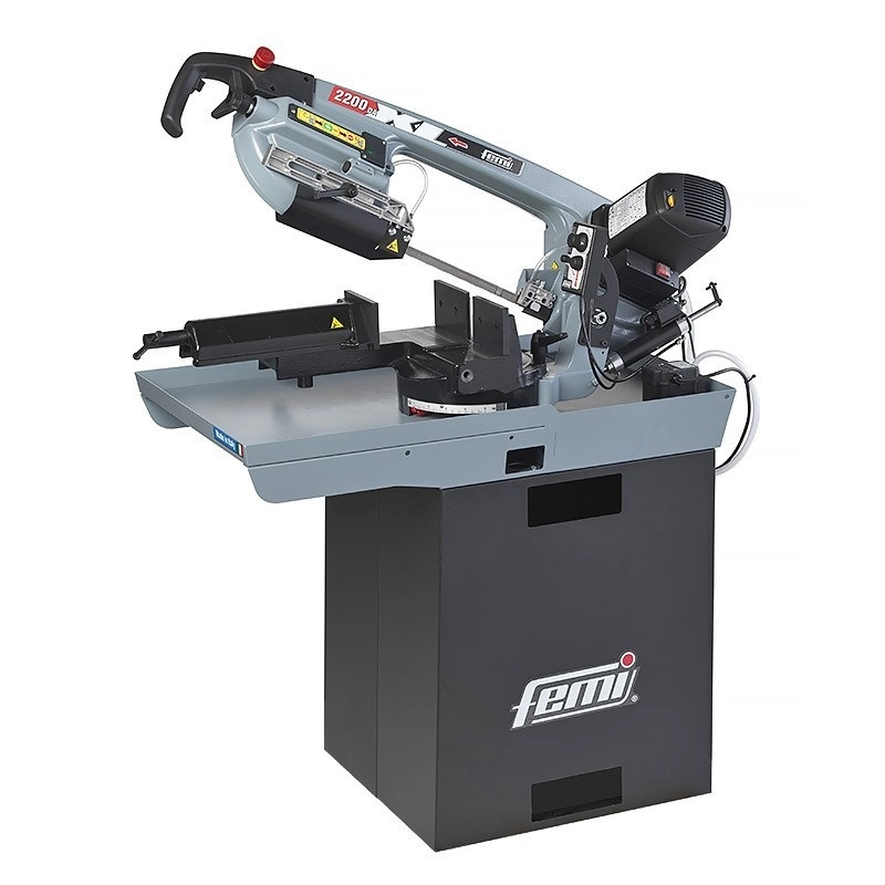 Scie à Ruban Stationnaire Métal FEMI Descente Manuelle - Ø Coupe Max. 175mm - 2200XL 3 Scie à Ruban Stationnaire Métal FEMI Descente Manuelle - Ø Coupe Max. 175mm - 2200XL