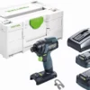 Visseuse à Chocs Sans Fil TID 18-Basic FESTOOL - 2 Batterie, Chargeur - En Systainer3 - 576482 -Outillage Soldes FEST2495 3