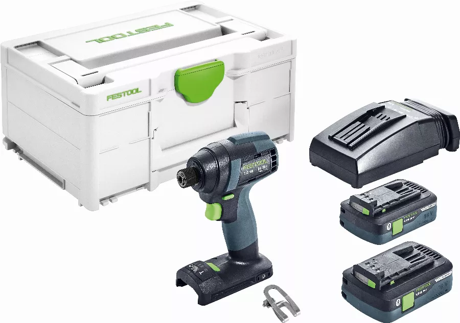 Visseuse à Chocs Sans Fil TID 18-Basic FESTOOL - 2 Batterie, Chargeur - En Systainer3 - 576482 3 Visseuse à Chocs Sans Fil TID 18-Basic FESTOOL - 2 Batterie, Chargeur - En Systainer3 - 576482