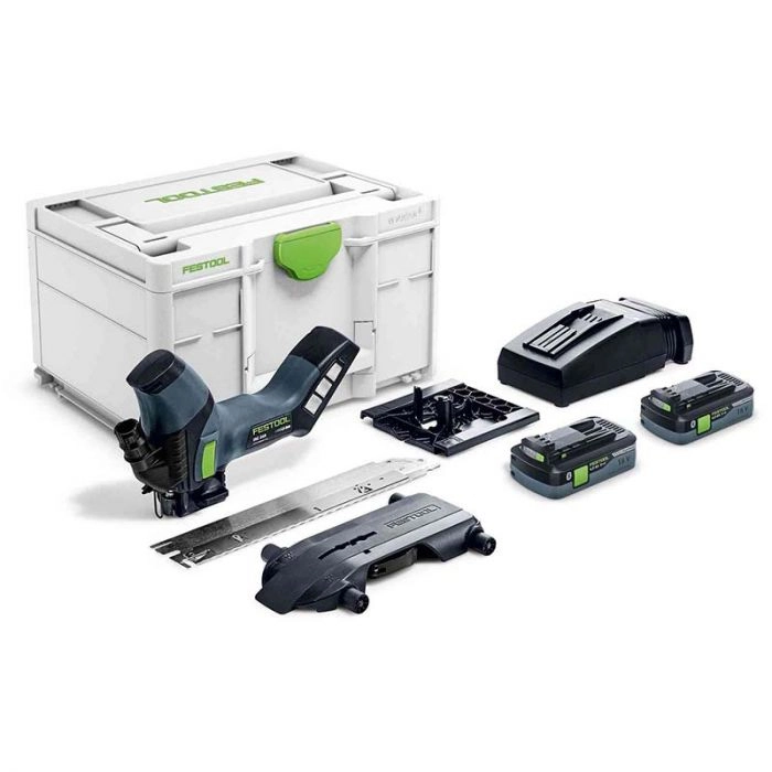 Scie FESTOOL ISC 240 HPC 4,0 EBI-Plus Pour Matériaux Isolants - Avec 2 Batteries 18V 4.0 Ah, Chargeur, Systainer Et Lame - 576569 3 Scie FESTOOL ISC 240 HPC 4,0 EBI-Plus Pour Matériaux Isolants - Avec 2 Batteries 18V 4.0 Ah, Chargeur, Systainer Et Lame - 576569