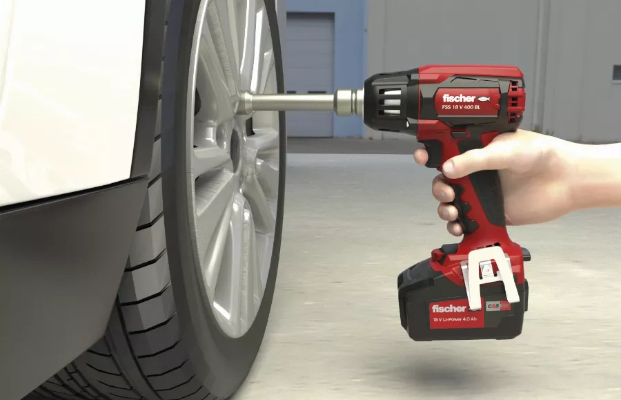 Boulonneuse FISCHER FSS 18V 600 - 1 Batterie 4.0 Ah - 552925 3 Boulonneuse FISCHER FSS 18V 600 - 1 Batterie 4.0 Ah - 552925