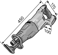 Scie Sabre Pendulaire 18V RSP DW 18.0-EC/5.0 Set FLEX - En Coffret 2 Batterie +chargeur - 469084 11 Scie Sabre Pendulaire 18V RSP DW 18.0-EC/5.0 Set FLEX - En Coffret 2 Batterie +chargeur - 469084 -Outillage Soldes FLE00137 10