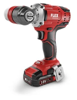 Perceuse Visseuse 18V DD 4G 18.0-EC/5.0 Set FLEX - 2 Batteries + Chargeur + Coffret + Accessoires - 482757