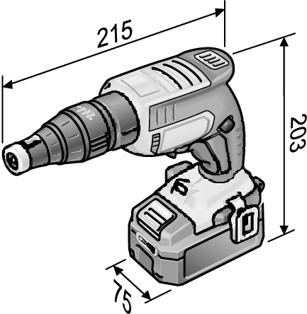 Visseuse Plaquiste 18V DW 45 18.0-EC C FLEX - Sans Batterie Ni Chargeur - 491276 3 Visseuse Plaquiste 18V DW 45 18.0-EC C FLEX - Sans Batterie Ni Chargeur - 491276