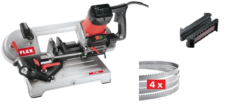 Scie à Ruban Métallique SBG 4910 + Accessoires FLEX - 406236 3 Scie à Ruban Métallique SBG 4910 + Accessoires FLEX - 406236