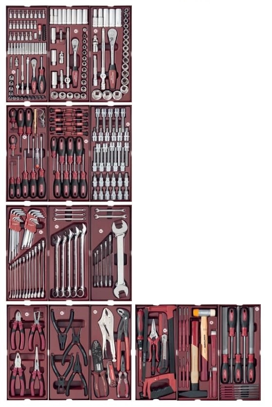 Assortiment D'outils 1/4" + 1/2" KRAFTWERK 290 Pièces - 105.509.000 3 Assortiment D'outils 1/4" + 1/2" KRAFTWERK 290 Pièces - 105.509.000