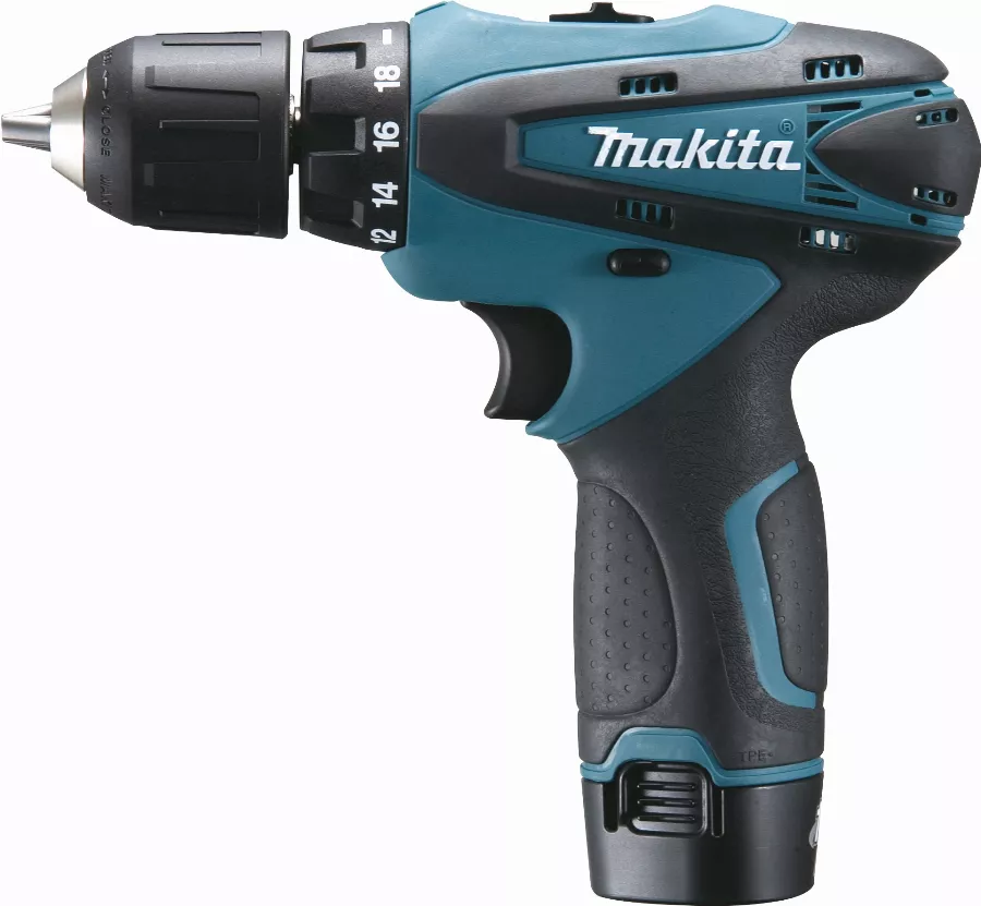 Perceuse Visseuse 10,8 V Li-Ion 1,3 Ah Ø 10 Mm MAKITA - 2 Batteries, Chargeur, Coffret - DF330DWJ 3 Perceuse Visseuse 10,8 V Li-Ion 1,3 Ah Ø 10 Mm MAKITA - 2 Batteries, Chargeur, Coffret - DF330DWJ