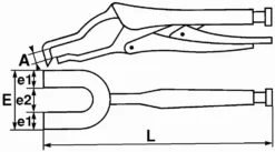Pince Etau Pour Soudure Medium SAM - 22328 -Outillage Soldes SAM01161 5