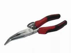 Pince Bec Demi Rond Coude Bimatiere Avec Ressort 200 Mm SAM - 239R20GFME