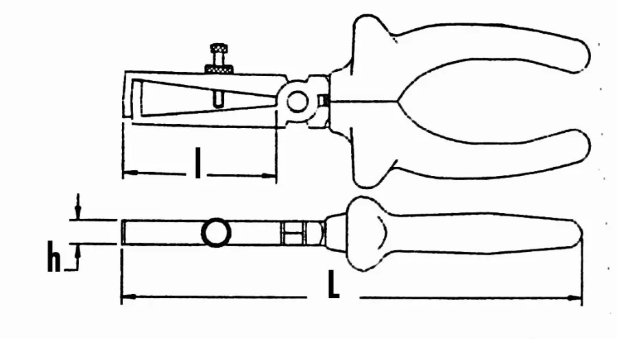 Pince A Denuder Avec Ressort 160 Mm SAM - 240R16GFME 4 Pince A Denuder Avec Ressort 160 Mm SAM - 240R16GFME - Image 2