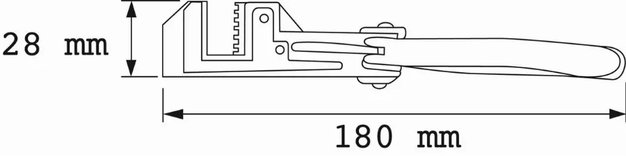 Pince A Denuder Automatique A Peigne SAM - 24418 6 Pince A Denuder Automatique A Peigne SAM - 24418 - Image 4