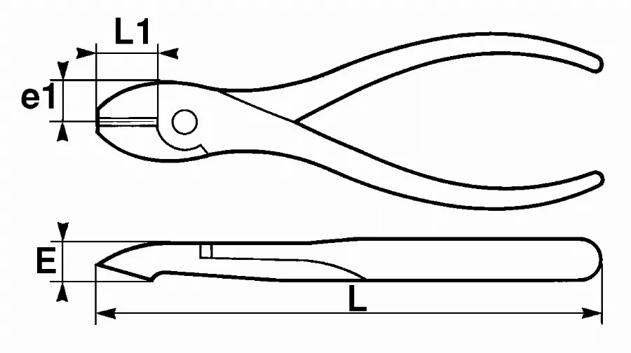 Pince Coupante Diagonale Isolee 1000 Volts SAM - 25118TI 6 Pince Coupante Diagonale Isolee 1000 Volts SAM - 25118TI - Image 4