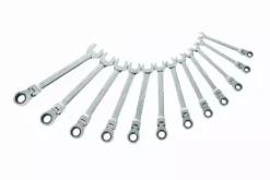 Jeu De 12 Clés Mixtes A Cliquet Articulee 8 A 19 Mm SAM - 50CTJ12