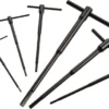 Jeu 6 Clés Males 6 Pans 3 Extrémités En T SAM - 62CTJ6 -Outillage Soldes SAM02322 1