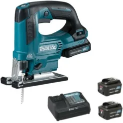 Scie Sauteuse 10.8V Li-ion MAKITA - Malette De Transport + 2 Batteries 4Ah + 1 Chargeur Rapide - JV103DSMJ -Outillage Soldes SDD10097 1