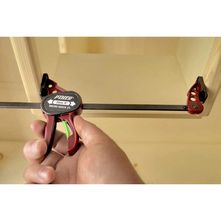 Paire De Serre-joint Micro Quick PIHER - Serrage Max 10 Cm - 52015 3 Paire De Serre-joint Micro Quick PIHER - Serrage Max 10 Cm - 52015