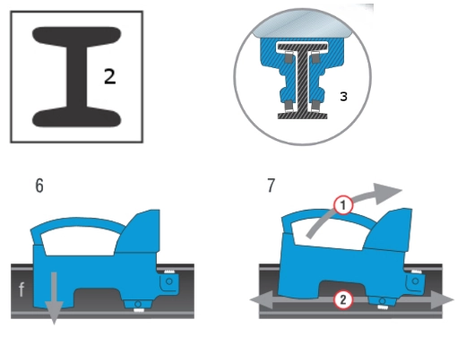 Serre Joint Dormant URKO - IPN "I" 80x42mm - Serrage 2000mm - 875 7 Serre Joint Dormant URKO - IPN "I" 80x42mm - Serrage 2000mm - 875 - Image 5