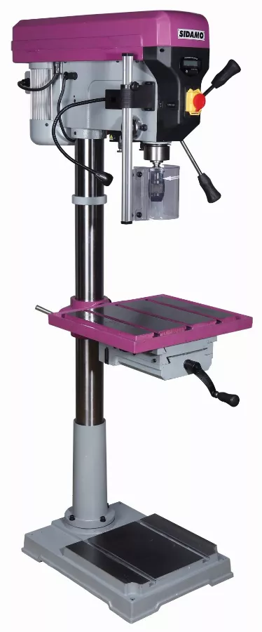Perceuse à Colonne SIDAMO PC30FCTE Tri - 1100W - Avec étau, Mandrin Et Jeu De Brides - 20502053 3 Perceuse à Colonne SIDAMO PC30FCTE Tri - 1100W - Avec étau, Mandrin Et Jeu De Brides - 20502053