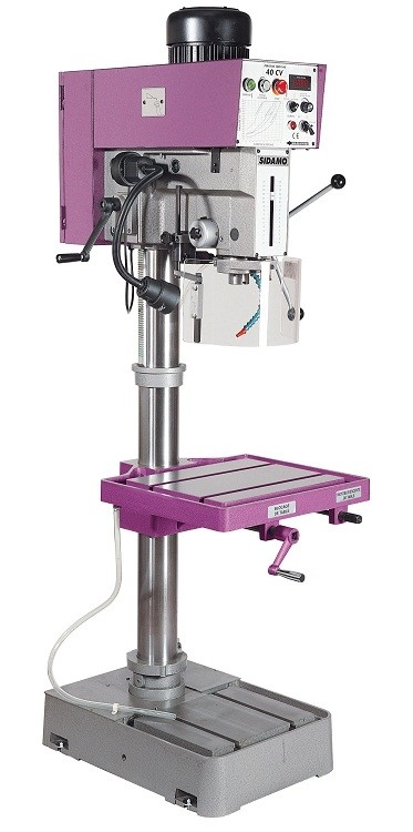 Perceuse à Colonne SIDAMO 40 CV Tri - 1500W - Avec Mandrin, Etau BSF120 - 20502023 3 Perceuse à Colonne SIDAMO 40 CV Tri - 1500W - Avec Mandrin, Etau BSF120 - 20502023