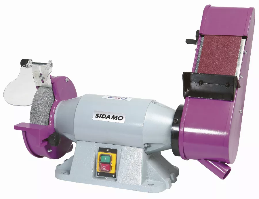 Touret à Meuler SIDAMO TM200MB D.200-BANDE 910X10 MM/230V - 20113107 3 Touret à Meuler SIDAMO TM200MB D.200-BANDE 910X10 MM/230V - 20113107