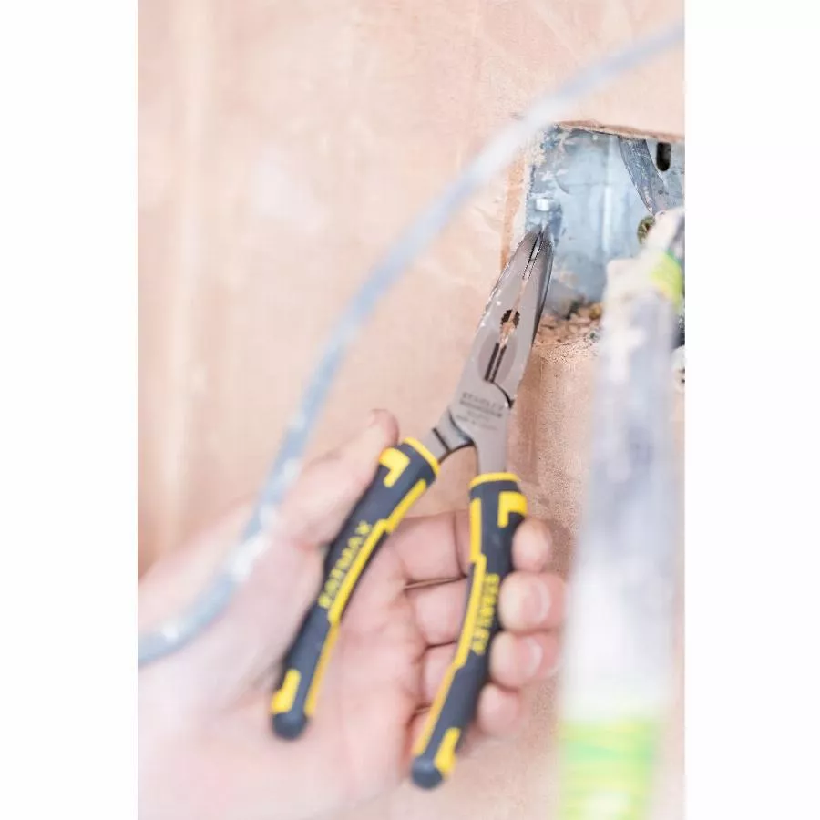 Stanley Pince A Becs 1/2 Ronds Longs Coudes 200mm FATMAX - 0-89-872 3 Stanley Pince A Becs 1/2 Ronds Longs Coudes 200mm FATMAX - 0-89-872