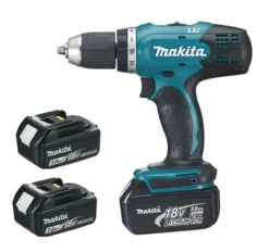 Perceuse Visseuse MAKITA 18V 3.0Ah + 3 Batteries, Chargeur, En Coffret - DDF453SFE3
