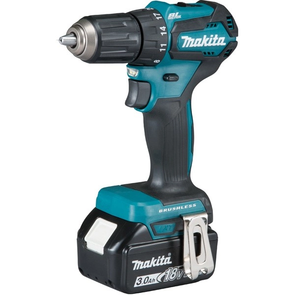 Perceuse Visseuse MAKITA 18V Li-ion 3Ah - Ø13mm - 410W - 2 Batteries + 1 Chargeur + 1 Malette Transport - DDF483RFJ 6 Perceuse Visseuse MAKITA 18V Li-ion 3Ah - Ø13mm - 410W - 2 Batteries + 1 Chargeur + 1 Malette Transport - DDF483RFJ - Image 4