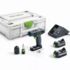 Perceuse Visseuse Sans Fil TXS 2.6-Plus 10mm + 2 Batteries FESTOOL - 576101 -Outillage Soldes VOA70086 1