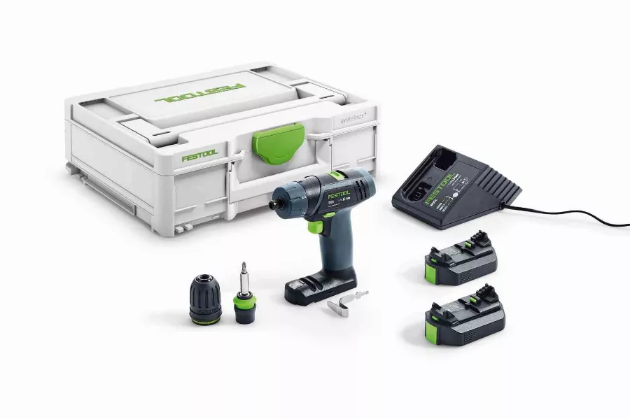 Perceuse Visseuse Sans Fil TXS 2.6-Plus 10mm + 2 Batteries FESTOOL - 576101 3 Perceuse Visseuse Sans Fil TXS 2.6-Plus 10mm + 2 Batteries FESTOOL - 576101