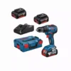 Perceuse Visseuse GSR 18V-55 + 3 X 5.0Ah + GAL 18V-40 + L-Boxx BOSCH - 0615990L8D -Outillage Soldes bosc0303