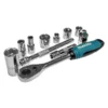Ensemble Clé à Cliquet 3/8" MAKITA 23 Pièces - B-65573 -Outillage Soldes coffret cle a cliquet 3 8 makita b 65573 racetools 1