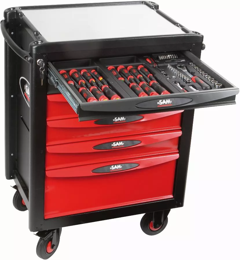 Servante Servi 640 + 200 Outils Maintenance Indus. SAM OUTILLAGE Modules ABS - CPP-200SV4 3 Servante Servi 640 + 200 Outils Maintenance Indus. SAM OUTILLAGE Modules ABS - CPP-200SV4