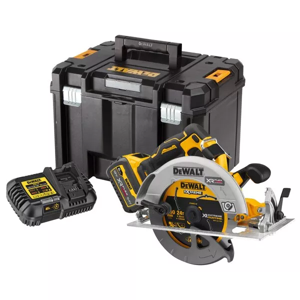 Scie Circulaire 190 Mm XR DEWALT 18V 6Ah Li-Ion - DCS573T1-QW 7 Scie Circulaire 190 Mm XR DEWALT 18V 6Ah Li-Ion - DCS573T1-QW - Image 5