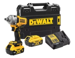 Boulonneuse à Chocs 1/2" Compacte XR 18V 5.0Ah Li-ion Brushless DEWALT Jonc De Sécurité - DCF891P2T-QW