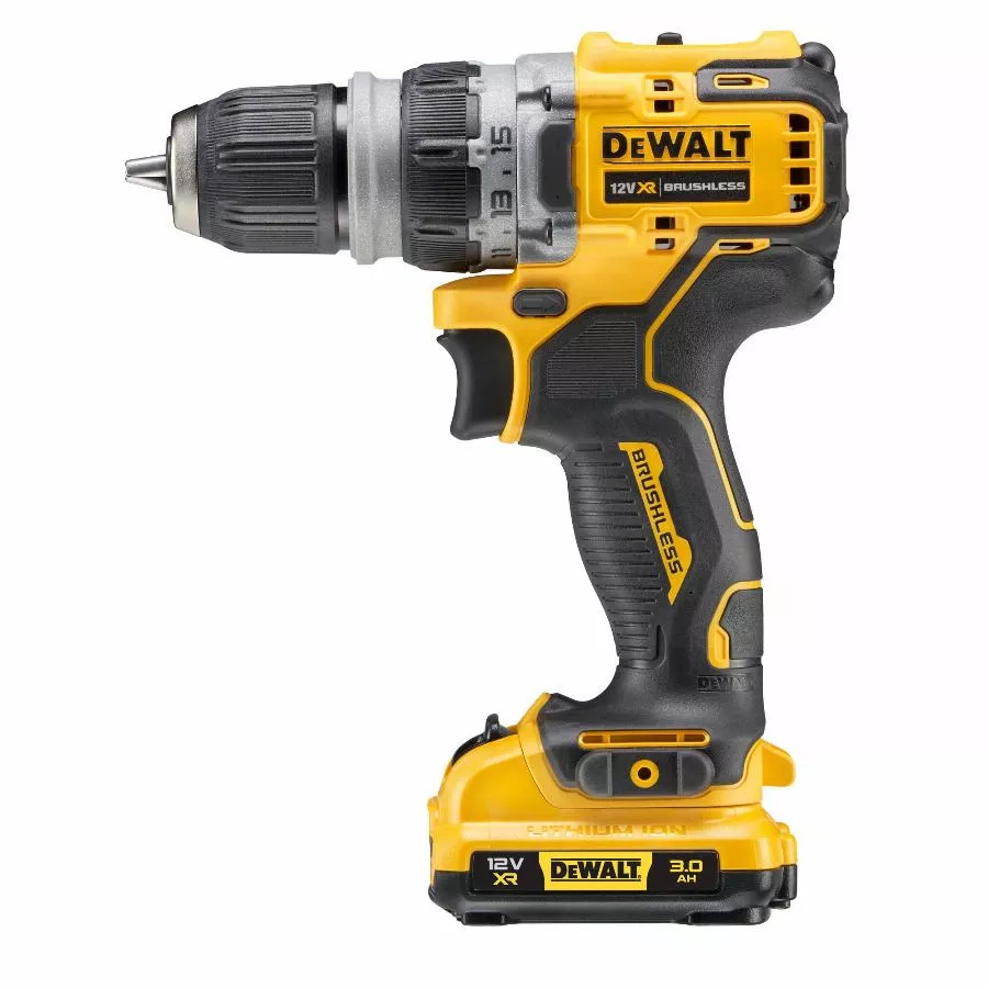 Perceuse Visseuse à Têtes Multiples XR 12V 3Ah Li-Ion Brushless DEWALT - DCD703L2T-QW 3 Perceuse Visseuse à Têtes Multiples XR 12V 3Ah Li-Ion Brushless DEWALT - DCD703L2T-QW