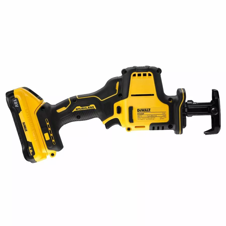 Scie Sabre Compacte XR 18V 4Ah Li-Ion Brushless DEWALT - DCS369M2-QW 4 Scie Sabre Compacte XR 18V 4Ah Li-Ion Brushless DEWALT - DCS369M2-QW - Image 2