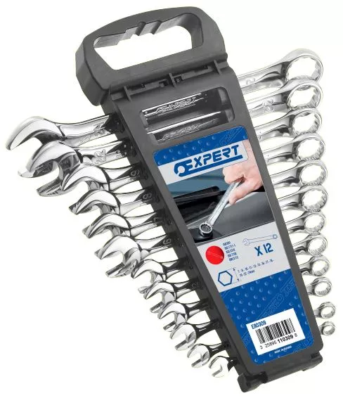 Jeu De 12 Clés Mixtes EXPERT By Facom Sur Rack - E110309 3 Jeu De 12 Clés Mixtes EXPERT By Facom Sur Rack - E110309