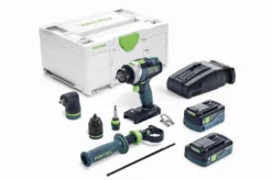Perceuse-visseuse à Percussion Sans Fil TPC 18/4 5,2/4,0 I-Set SCA Quadrive FESTOOL - 575606 -Outillage Soldes fest2655