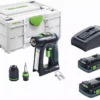 Perceuse Visseuse Sans Fil C 18 HPC 4.0 I-Set FESTOOL - 576992 1 Perceuse Visseuse Sans Fil C 18 HPC 4.0 I-Set FESTOOL - 576992 -Outillage Soldes fest2658