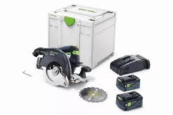 Scie Circulaire Ă Capot Basculant Sans Fil HKC 55 5,0 EBI-Plus-SCA FESTOOL - 577439