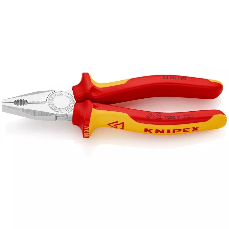 Pince Universelle KNIPEX Isolé 1000 V - 03 06 180 5 Pince Universelle KNIPEX Isolé 1000 V - 03 06 180 - Image 3