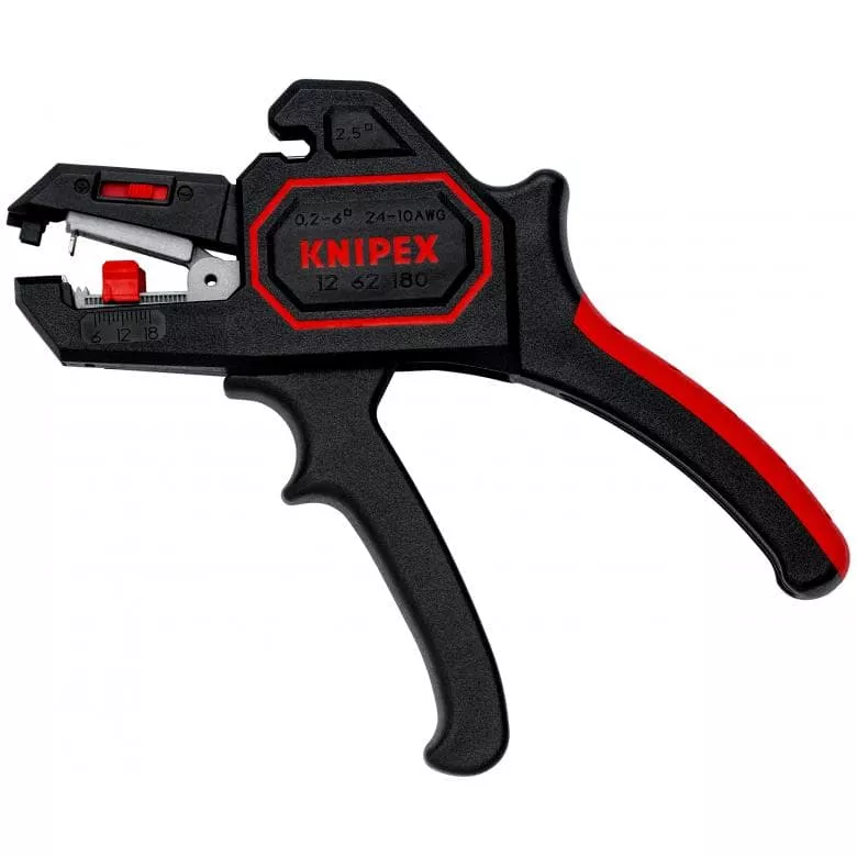 KNIPEX Pince à Dénuder Automatique KNIPPEX 12 62 180 SB 3 KNIPEX Pince à Dénuder Automatique KNIPPEX 12 62 180 SB