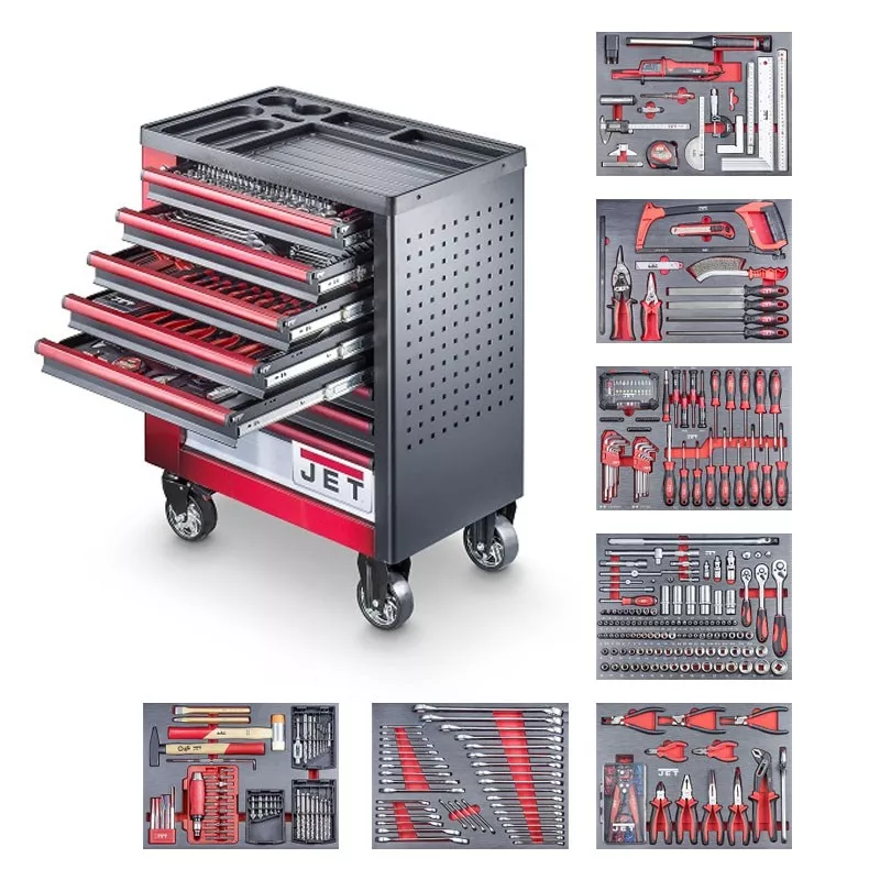 Servante D'atelier De 412 Outils JET TOOLS - TT_412 3 Servante D'atelier De 412 Outils JET TOOLS - TT_412